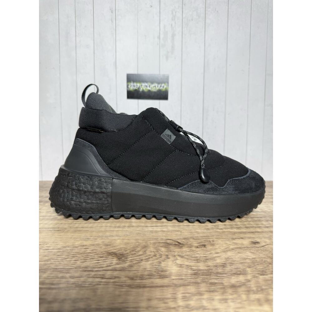 adidas X_PLRBOOST Puffer Boots Black Carbon Women's Size 9 IF8139 Winter